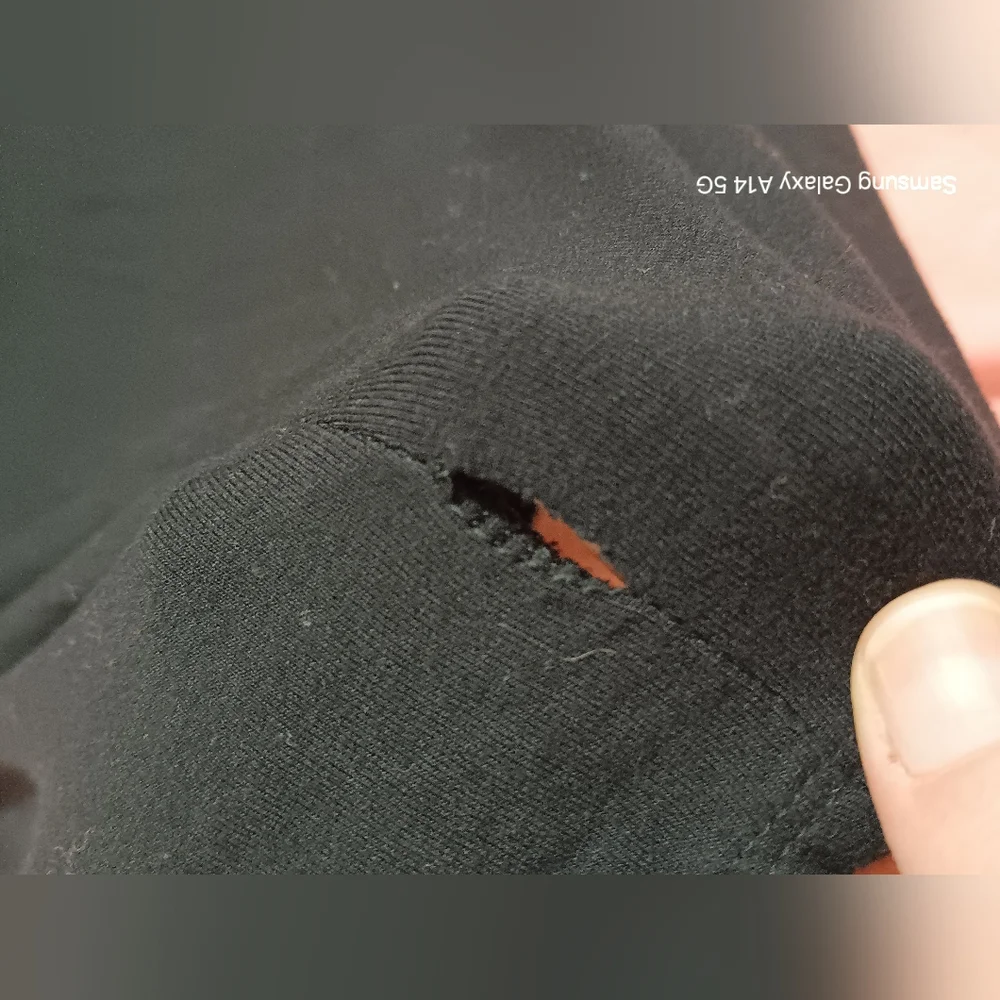 Lane Bryant Slinky Sexy Black Maxi Dress Sz 18/20 - Picture 9 of 9